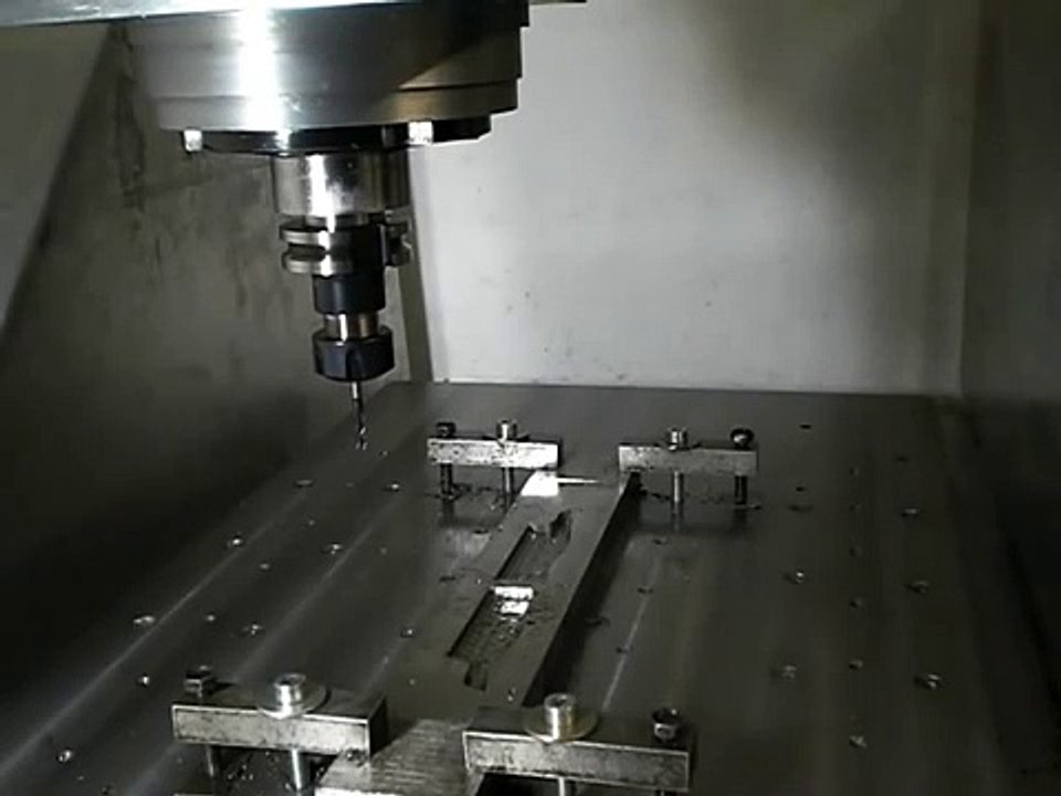 Crash on homemade CNC machine