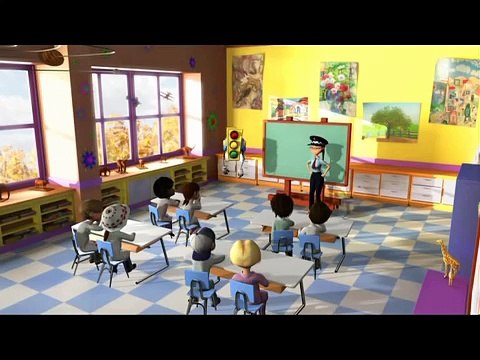 GreenLight - Traffic Police - cartoon for kids, educational videos safety road