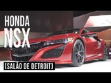 Honda NSX e HR-V mandaram ver no Salão de Detroit 2015 - WebMotors