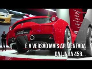 Ferrari 458 Speciale no Salão de Frankfurt