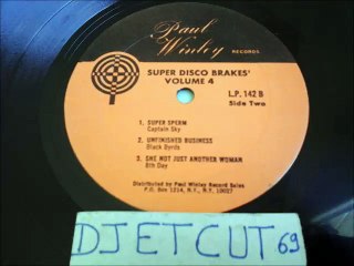 SUPER DISCO BRAKES' VOL 4 -BLACK BYRDS -UNFINISHED BUSINESS(RIP ETCUT)PAUL WINLEY RECORDS
