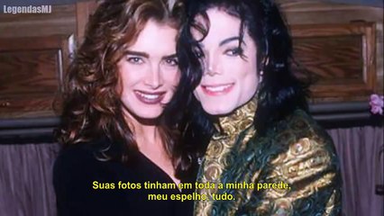 Michael Jackson fala sobre Brooke Shields (Legendado)