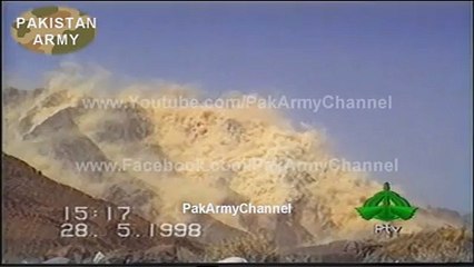 Pakistan's Nuclear Test in Chaghi- May 28, 1998