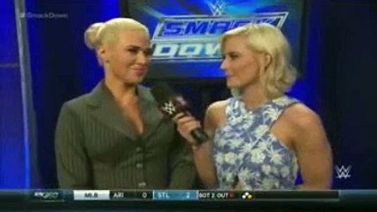 Renee Young interviews Lana (28-5-15)