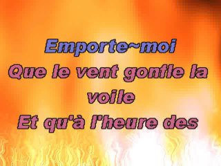 KARAOKE ALAIN BARRIERE - Emporte moi
