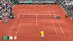 Erreur de Novak Djokovic face à Gilles Müller (Roland-Garros)