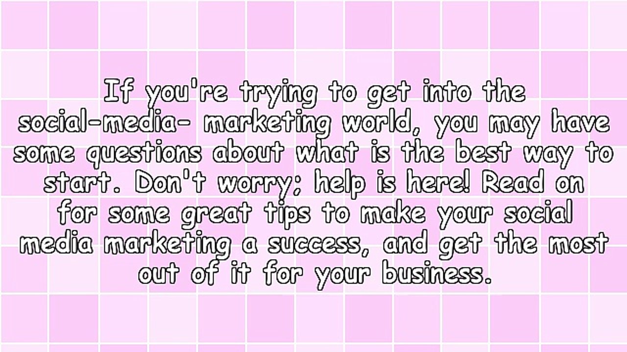 Develop The Best Social Media Marketing With This Good Advice