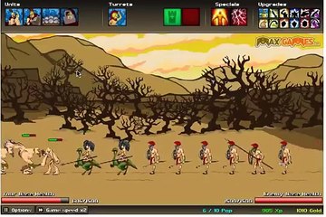 age of war 2 walkthrough | insane difficulty | no cheating