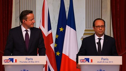 Déclaration conjointe avec M. David Cameron, Premier ministre du Royaume-Uni