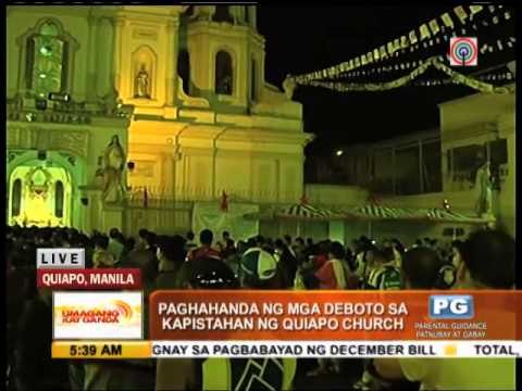 Black Nazarene devotees troop to Quiapo Church