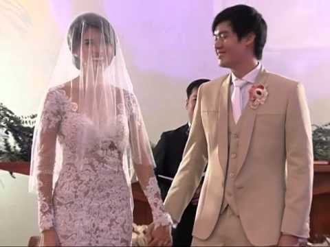 WATCH: Shamcey and Lloyd's wedding wows, kiss