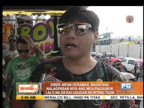 Direk Wenn gives message of hope to calamity victims