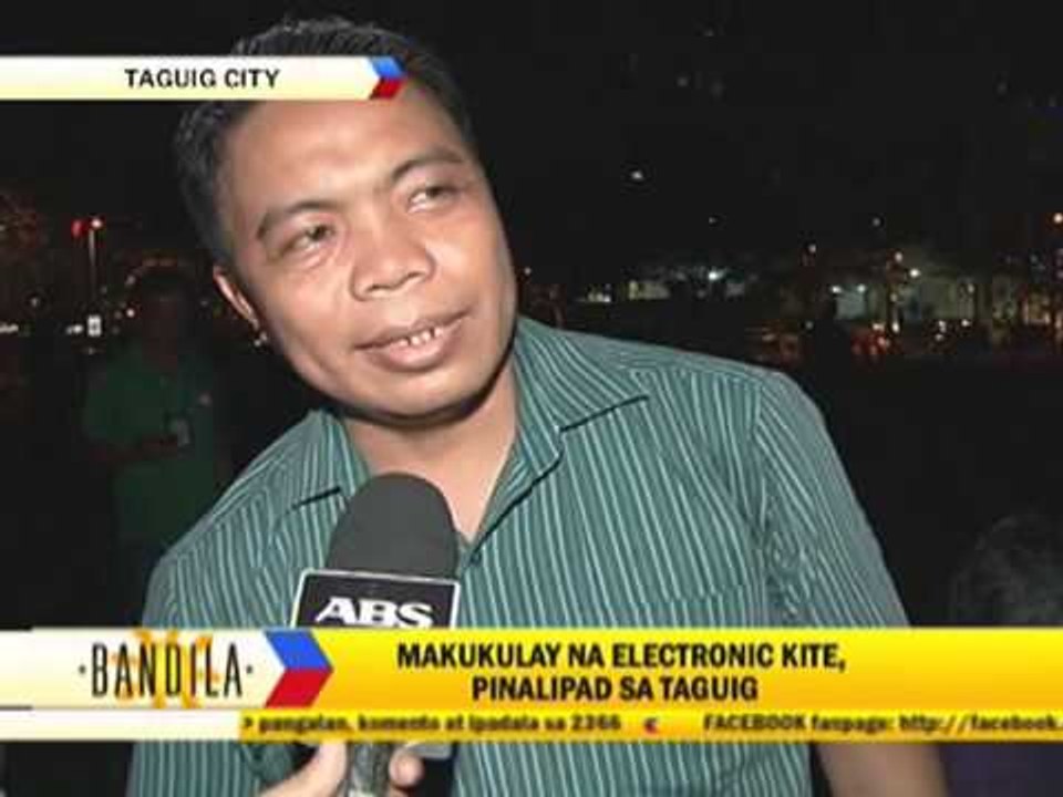 High-tech kites fly in Taguig