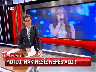 Mutlu Kaya artık makinesiz nefes almaya başladı