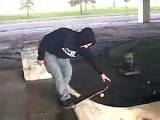 FDR Skate Park - Skater Falling