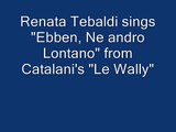 Renata Tebaldi sings 