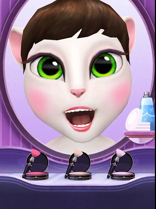 [My Talking Angela] My first makeup tutorial!!!!!!!!!!!!