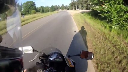 Coup de boule surprise pendant un road rage