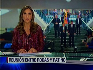 Patiño y Rodas se reunieron para coordinar esfuerzos sobre visita papal a Quito