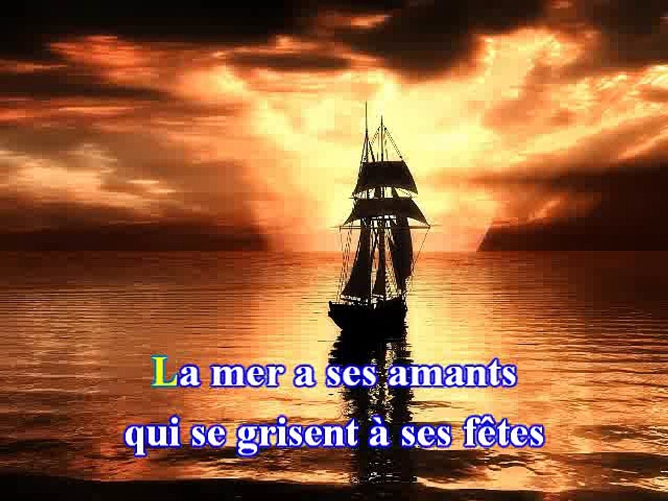 KARAOKE ALAIN BARRIERE - A regarder la mer