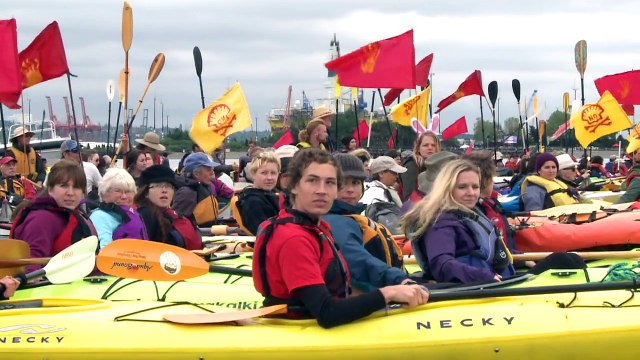 Battle over Arctic drilling rages on as Shell readies its rigs