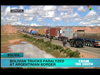 Bolivia: Customs Strike Paralyzes Trucking at Argentine Border