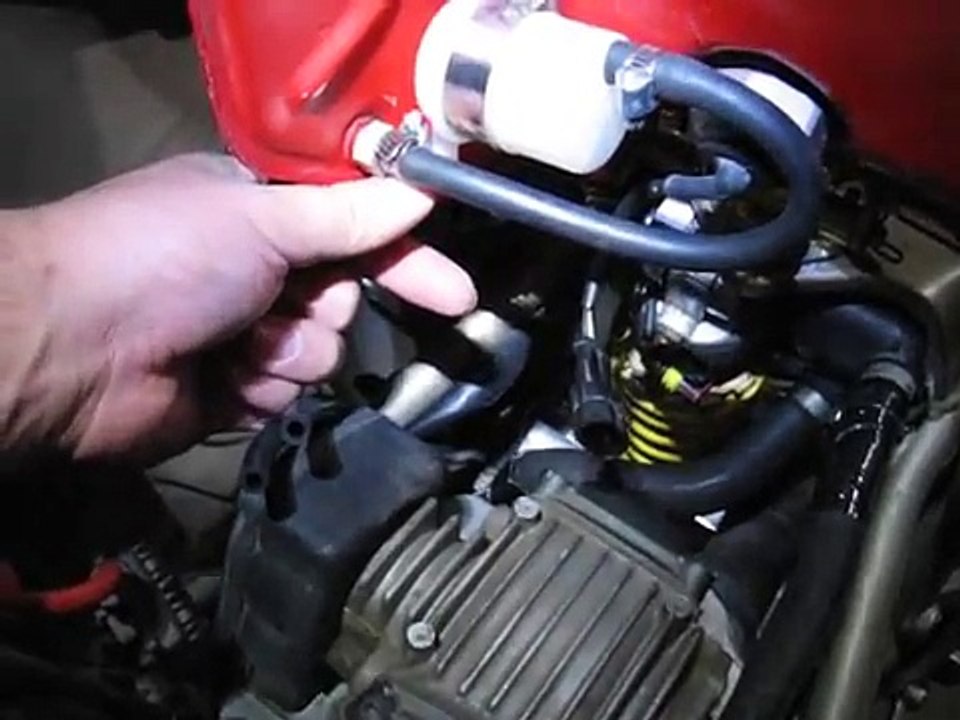 How to Remove the Gas Tank on a Ducati M900 Motorcycle