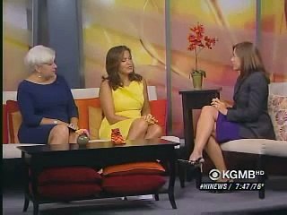 Hawaii News Now Hosts Mariska Hargitay and Kata Issari of Joyful Heart
