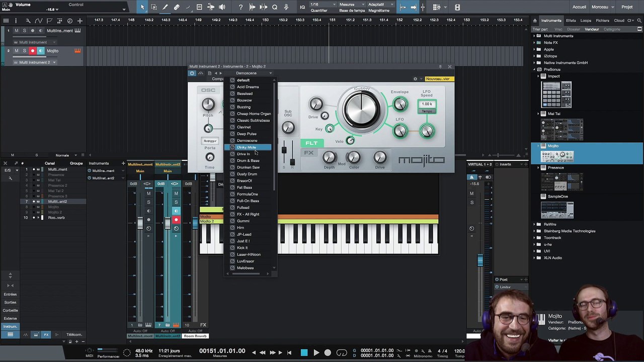 Studio One 3 : FX Chain et Multi-instruments