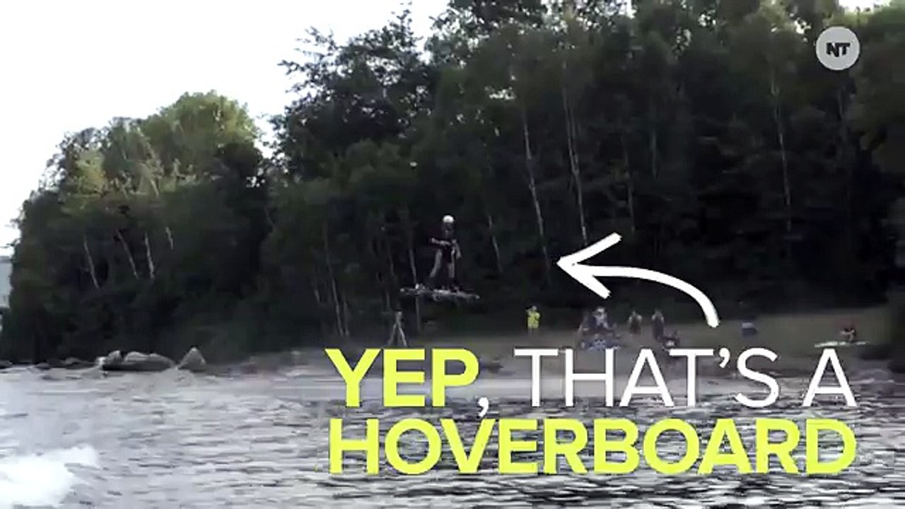 Man Breaks Hoverboard World Record With Self-Designed Machine