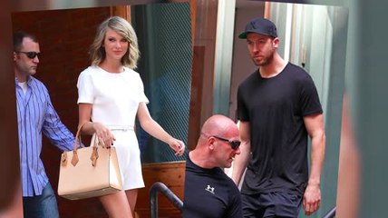Taylor Swift und Calvin Harris am Morgen danach