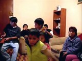 Youth at risk in Peru - Children dancing during our goodbye celebrations