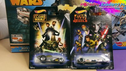 Jet Threat & Brutalistic - Samochody Star Wars - Hot Wheels - CJY10 CJY12 - Recenzja