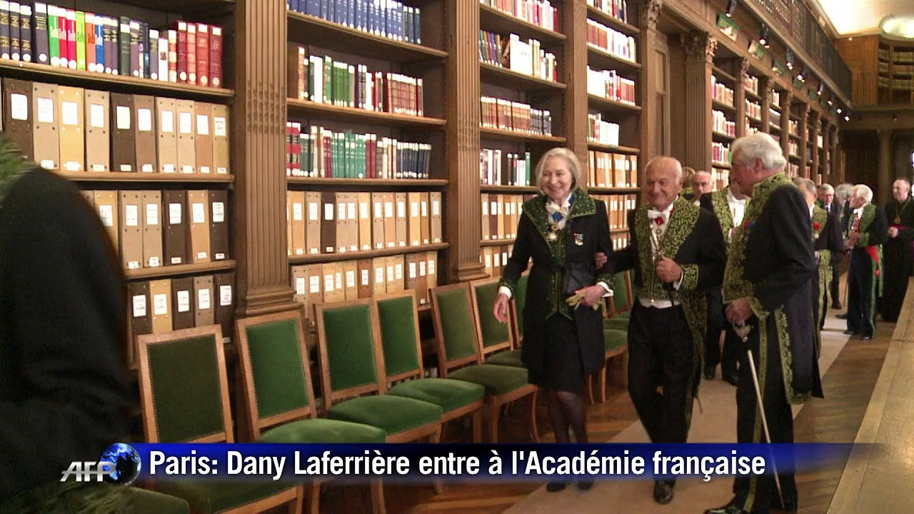 L'écrivain Dany Laferrière entre à l'Académie française