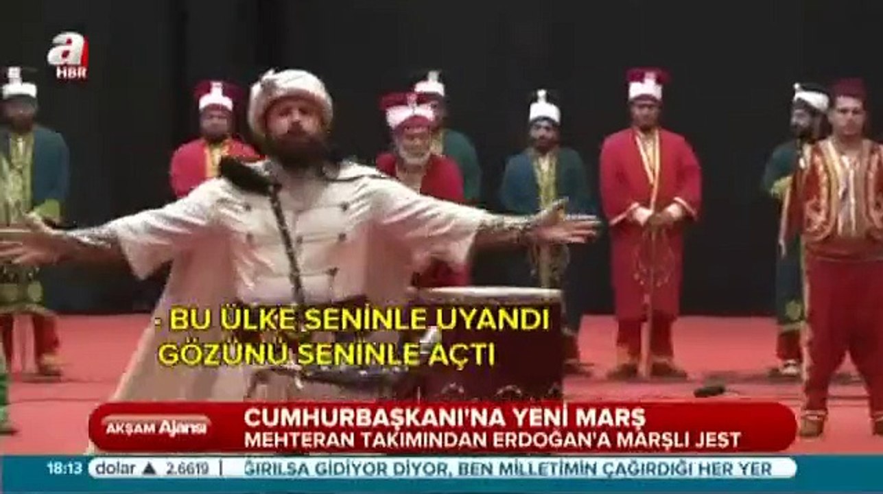 Cumhurbaşkanı Erdoğan'a yeni marş