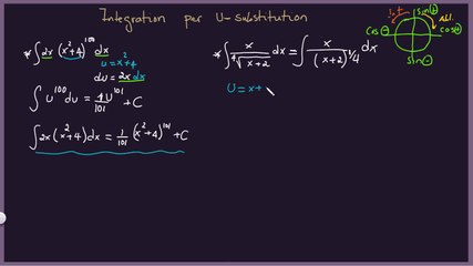 Integration per U-Substitution Teil 2