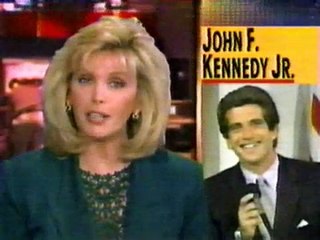 JFK JR. Hardcopy video clip about a possible Senate run.