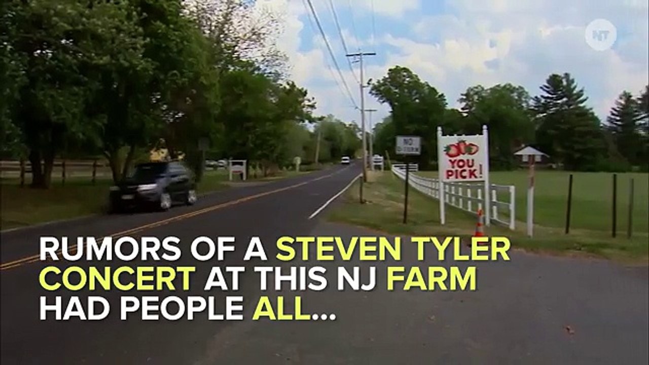 Sorry, New Jersey, Steven Tyler Isn't Coming to A Farm Near You