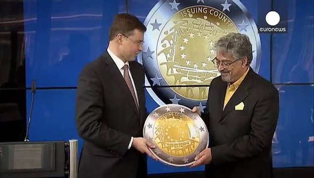 Grecia disegna moneta da due euro