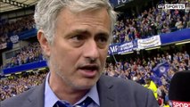 Jose Mourinho post match interview after Chelsea Champion Premier League 201415
