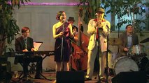 Skye Humphries & Naomi Uyama performing at Uptown Swing Dance with the Gordon Webster Band
