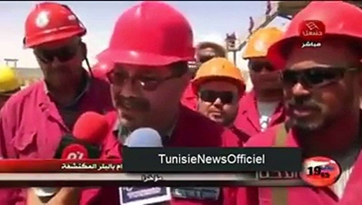 الفوار 4300 برميل يوميا من النفط الخام بالبئر المكتشفة مؤخراً