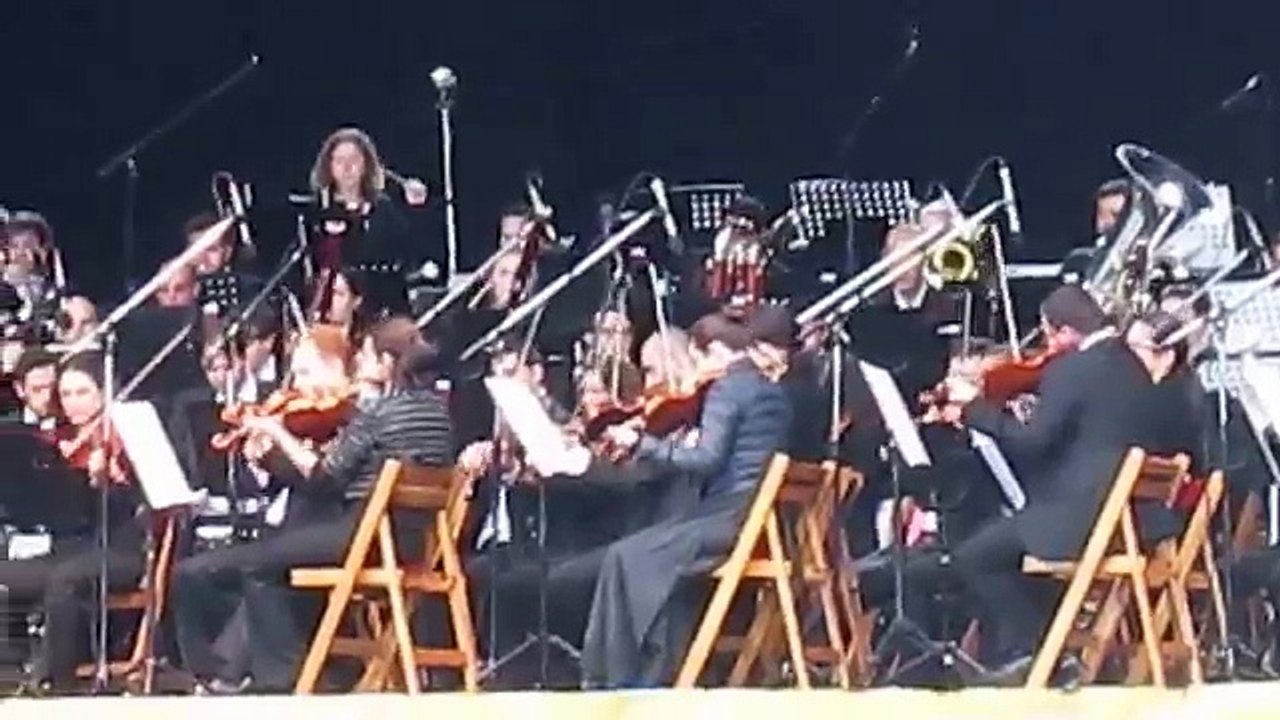 Orquesta West-Eastern Divan en Puente Alsina 10-8-2014