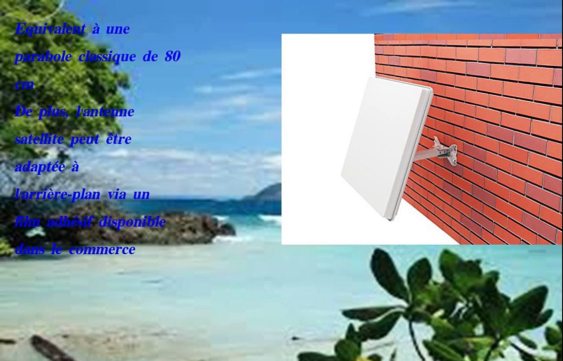 SELFSAT H50D2 PARABOLE ANTENNE PLATE  2