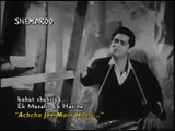 Ek Musafir Ek Hasina (1962) Bahut Shukriya Badi Meherbani,Meri Zindagi mein ,Huzoor Aap aayeh!