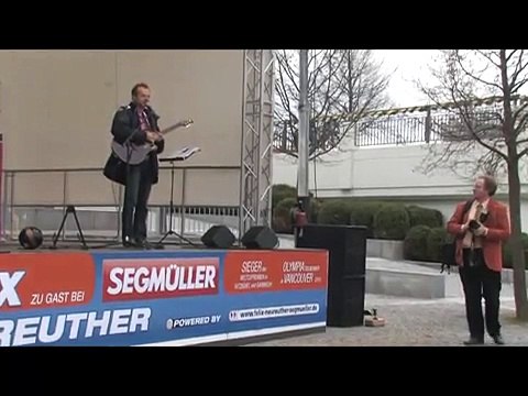 Willy Astor bei Segmüller in Parsdorf für das Felix Neureuther Racecamp