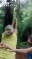 Rope Swing Goes Wrong for the mother in law