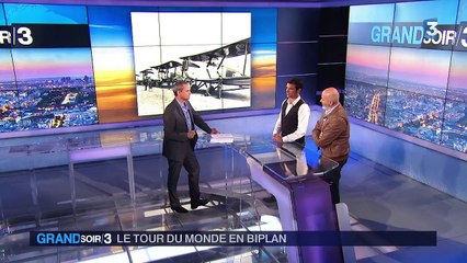 Un tour du monde en biplan sur les traces des pionniers de l'aviation