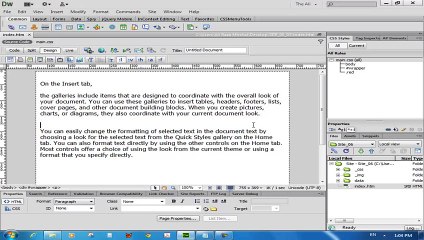 Dreamweaver CS6 Tutorials Urdu Hindi 19