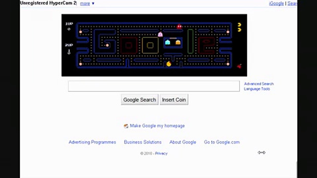 two player google pacman 30th